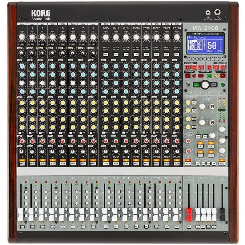KORG MW-2408 NW HYBRID ANALOG / DIGITAL MIXER 【X'mas Sale!! 2025