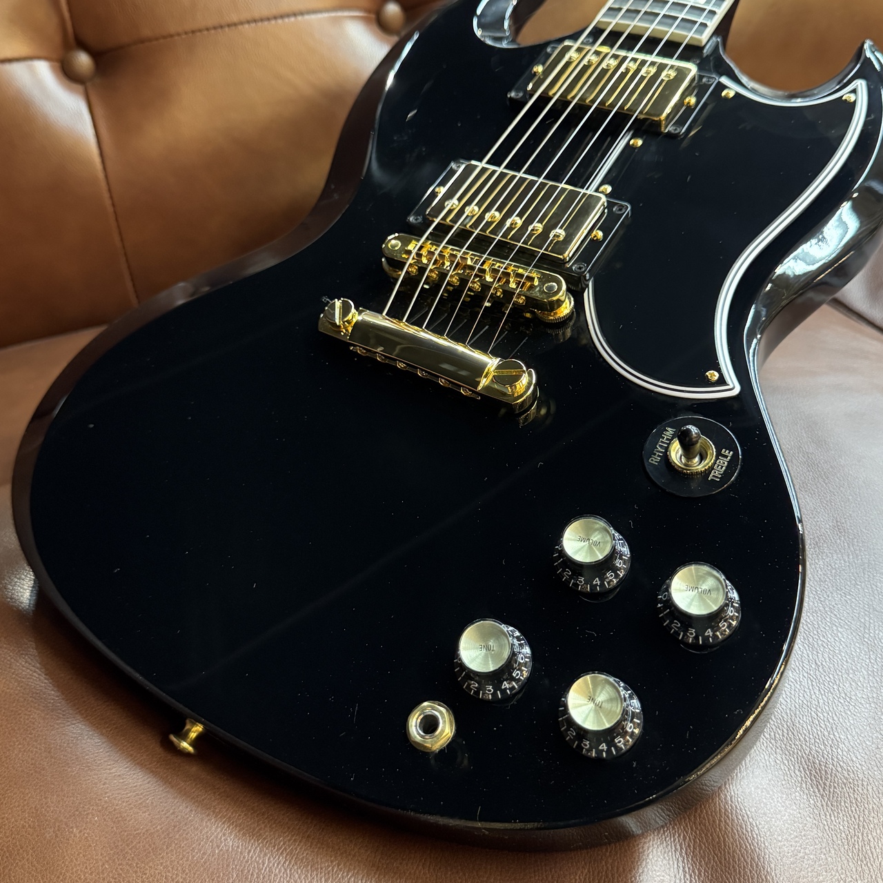 Gibson Custom Shop 【黒カスタム】SG Custom 2-Pickup w/ Ebony