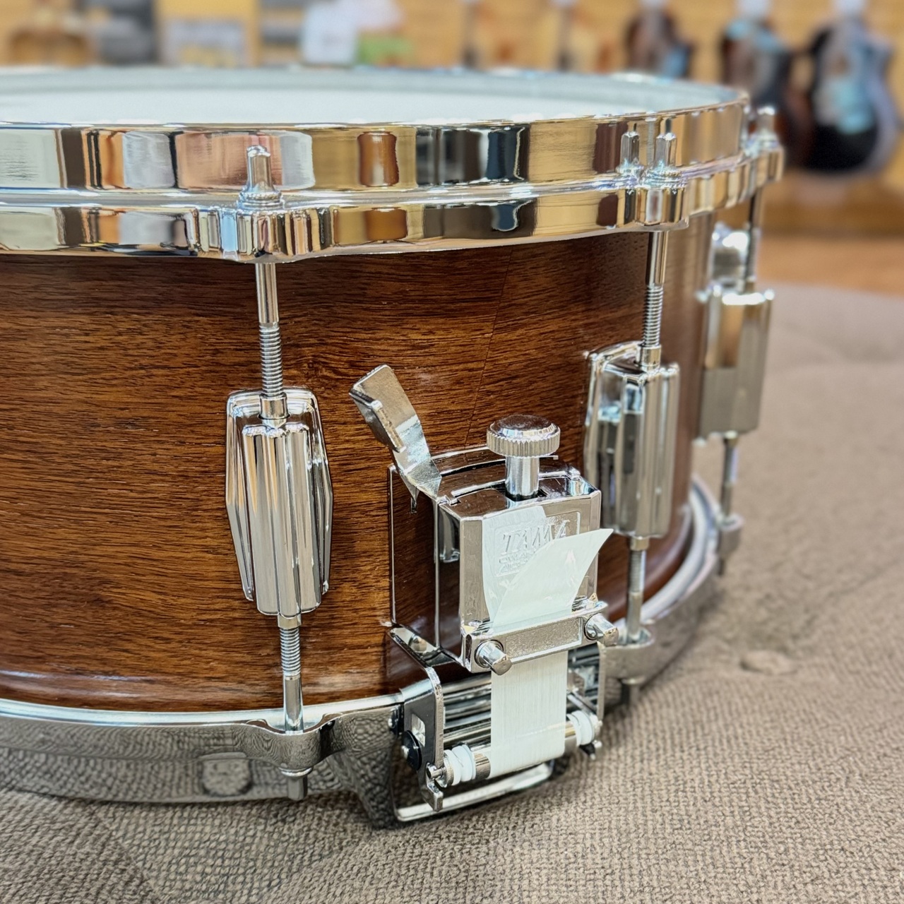 Tama 50周年記念 限定 マスタークラフト ローズウッド スネア