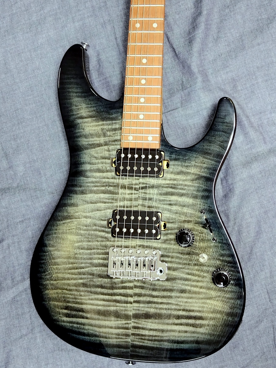Ibanez AZ24S1F TKS (Transparent Black Sunburst) AZ Standard