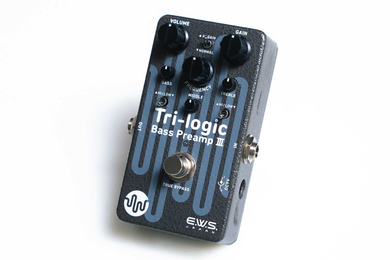 【美品】E.W.S. Tri-logic Bass Preamp III E.W.S. Tri-logic Bass Pre Amp 3【GIB横浜エフェクター館】（中古