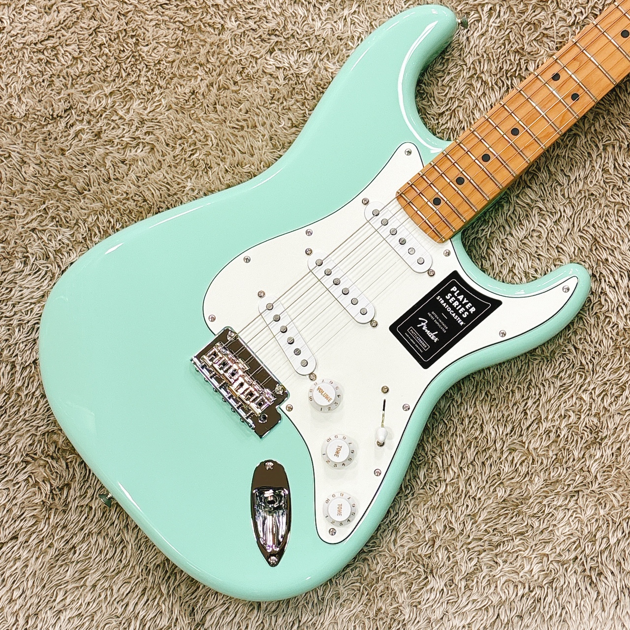 Fender Limited Edition Player Stratocaster Surf Green with Roasted