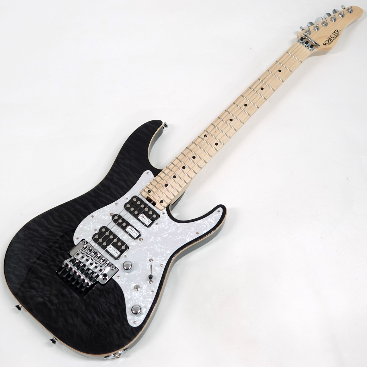 SCHECTER SD-2-24-AL / See-Thru Black / Maple Fingerboard（新品/送料無料）【楽器検索デジマート】