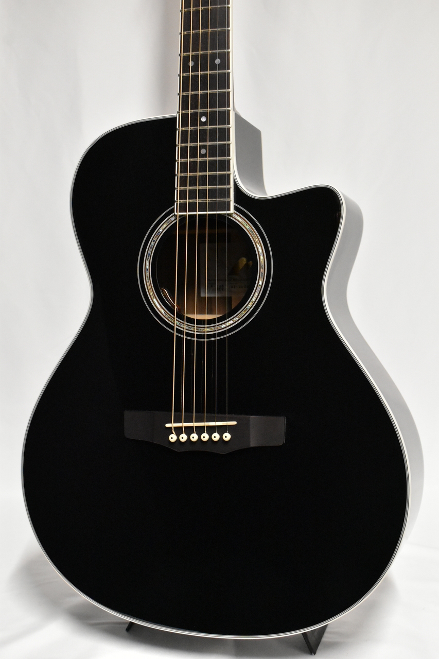 Morris R-14G BLK(ブラック) 【国産エレアコ】（新品特価）【楽器検索