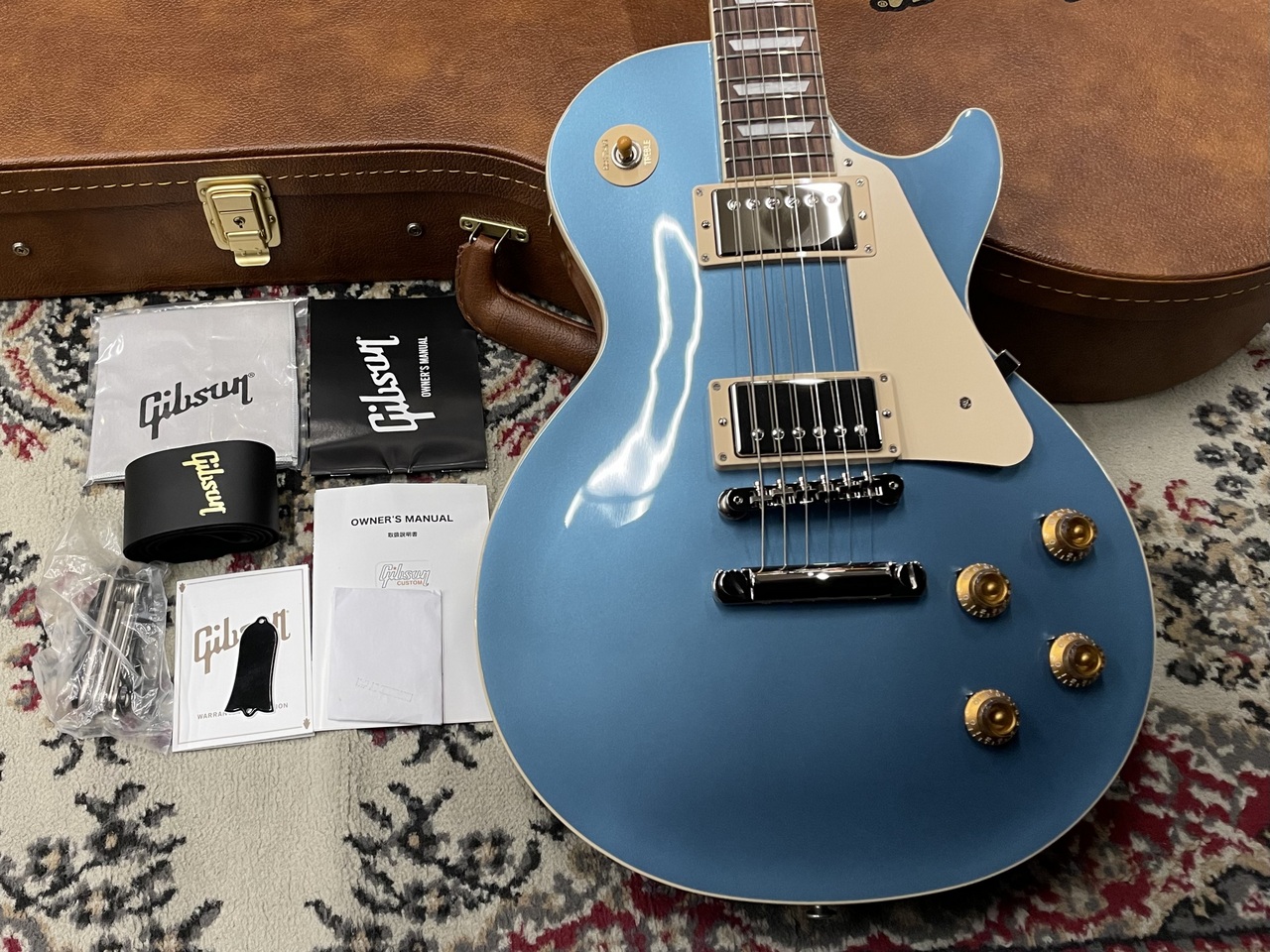 Gibson 【Custom Color Series】Les Paul Standard 50s Plain Top Pelham Blue Top  s/n 223330298 【4.23kg】（新品）【楽器検索デジマート】