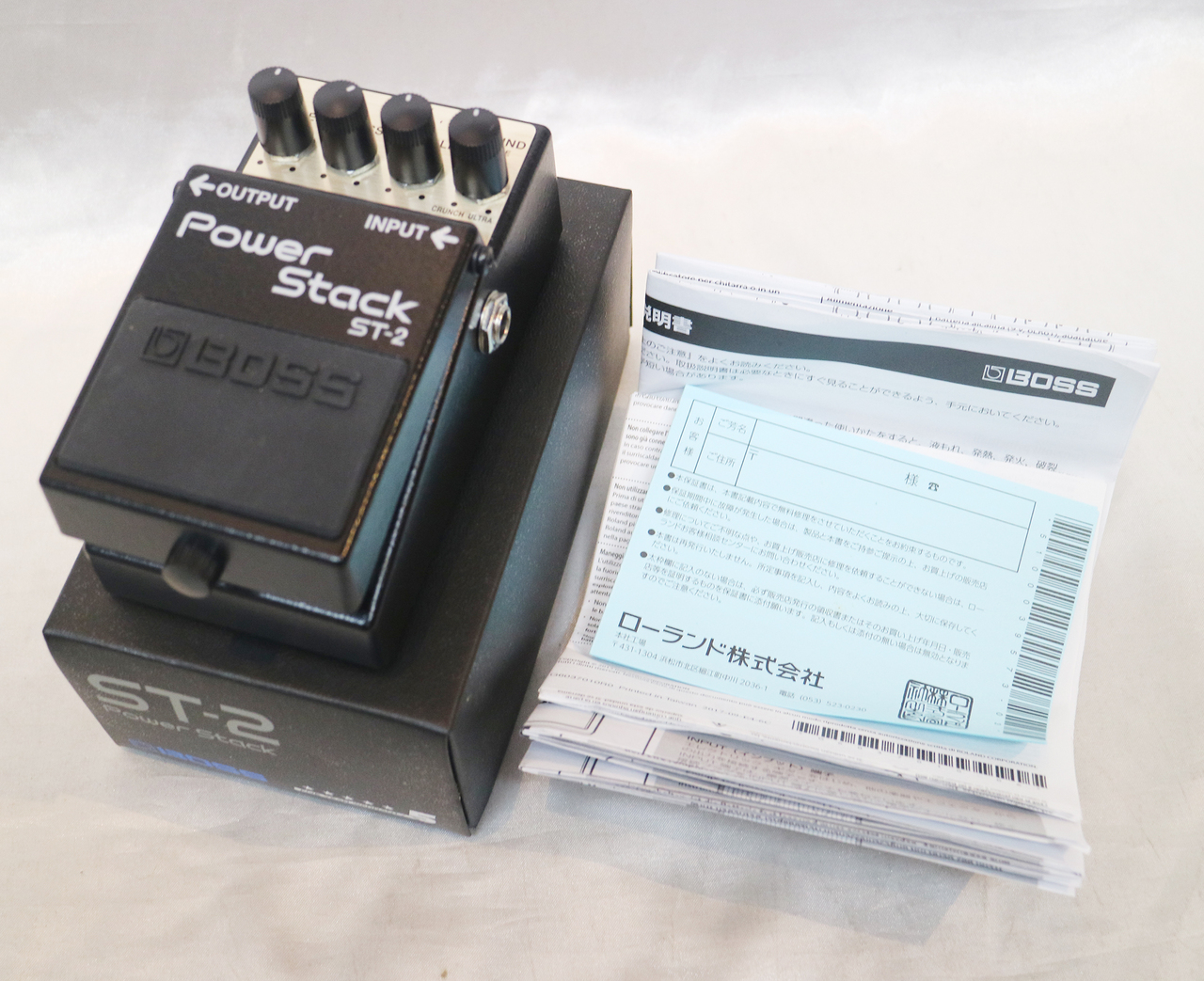 BOSS powerstack 中古 BOSS ST-2 Power Stack（中古）【楽器検索デジマート】