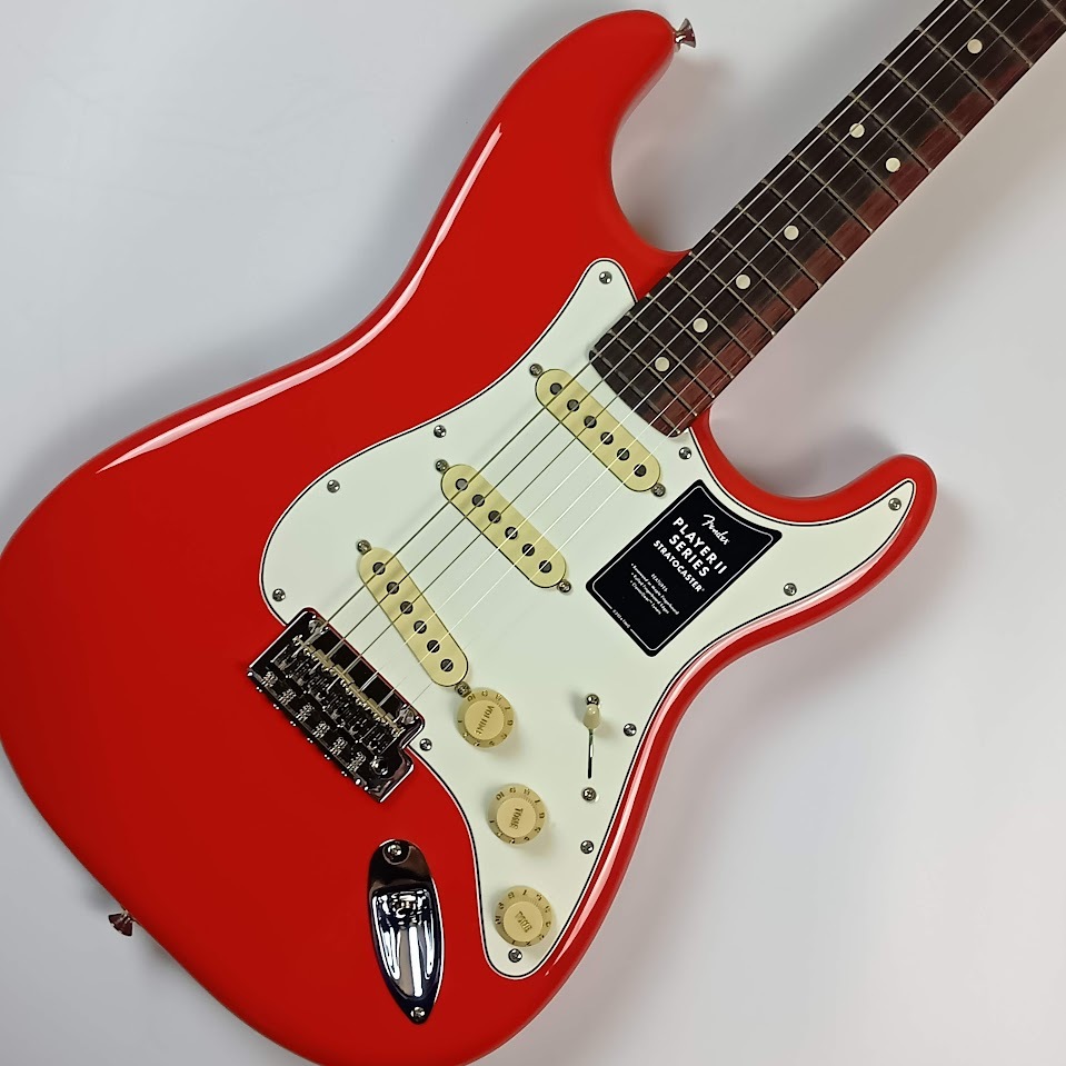 Fender 【現物画像】Player II Stratocaster Coral Red エレキギター