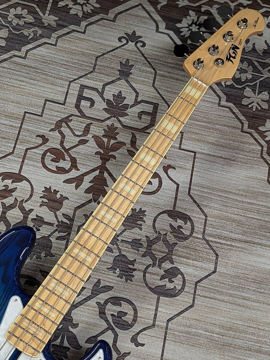 FUJIGEN(FGN) NJB100MBAH -See Thru Blue Burst-（新品）【楽器検索