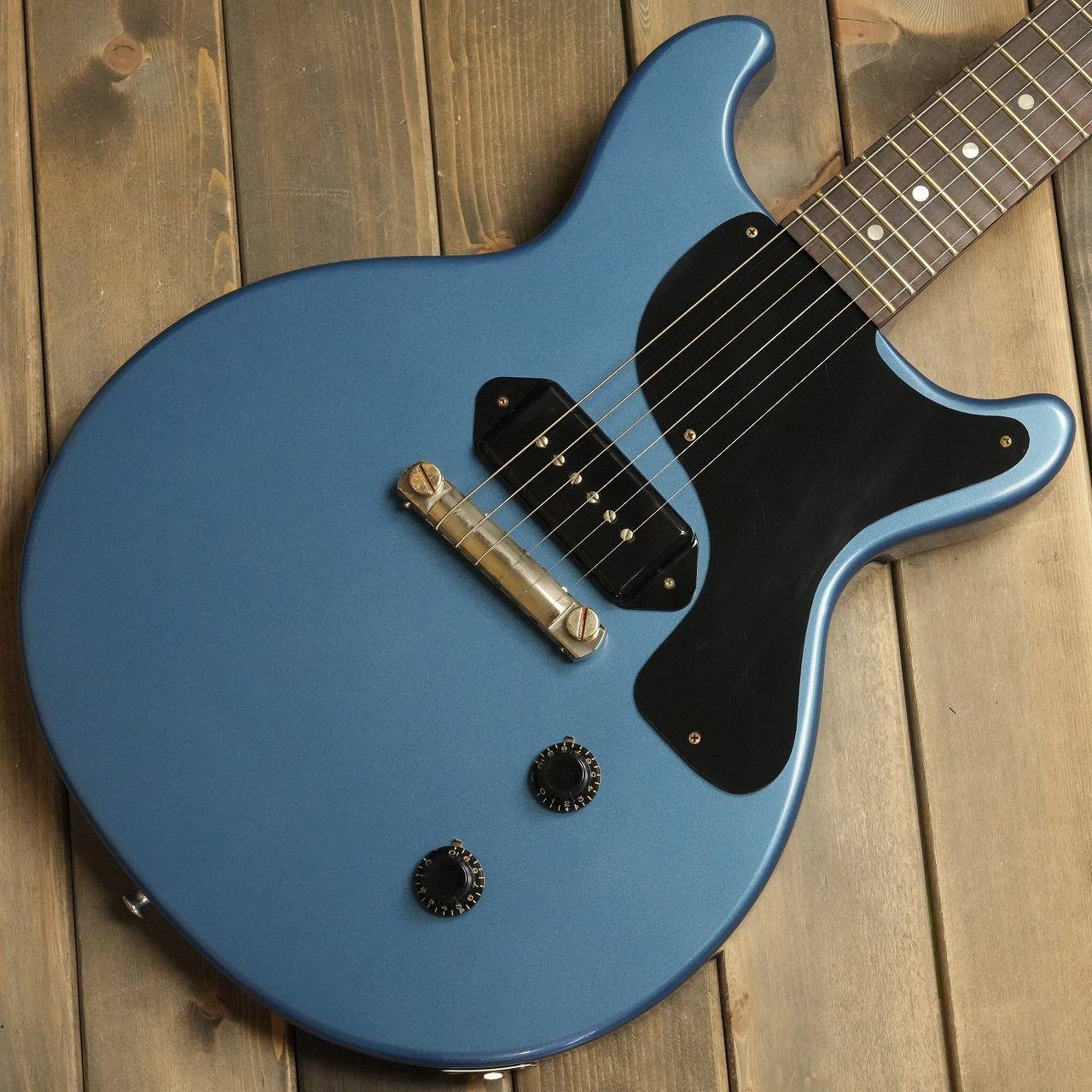 Gibson 1958 LES PAUL JUNIOR DOUBLECUT PELHAM BLUE VOS NH（新品