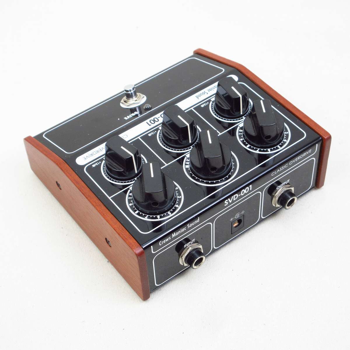 Crews Maniac Sound SVD-001 Bass Driver ベース用オーバードライブ