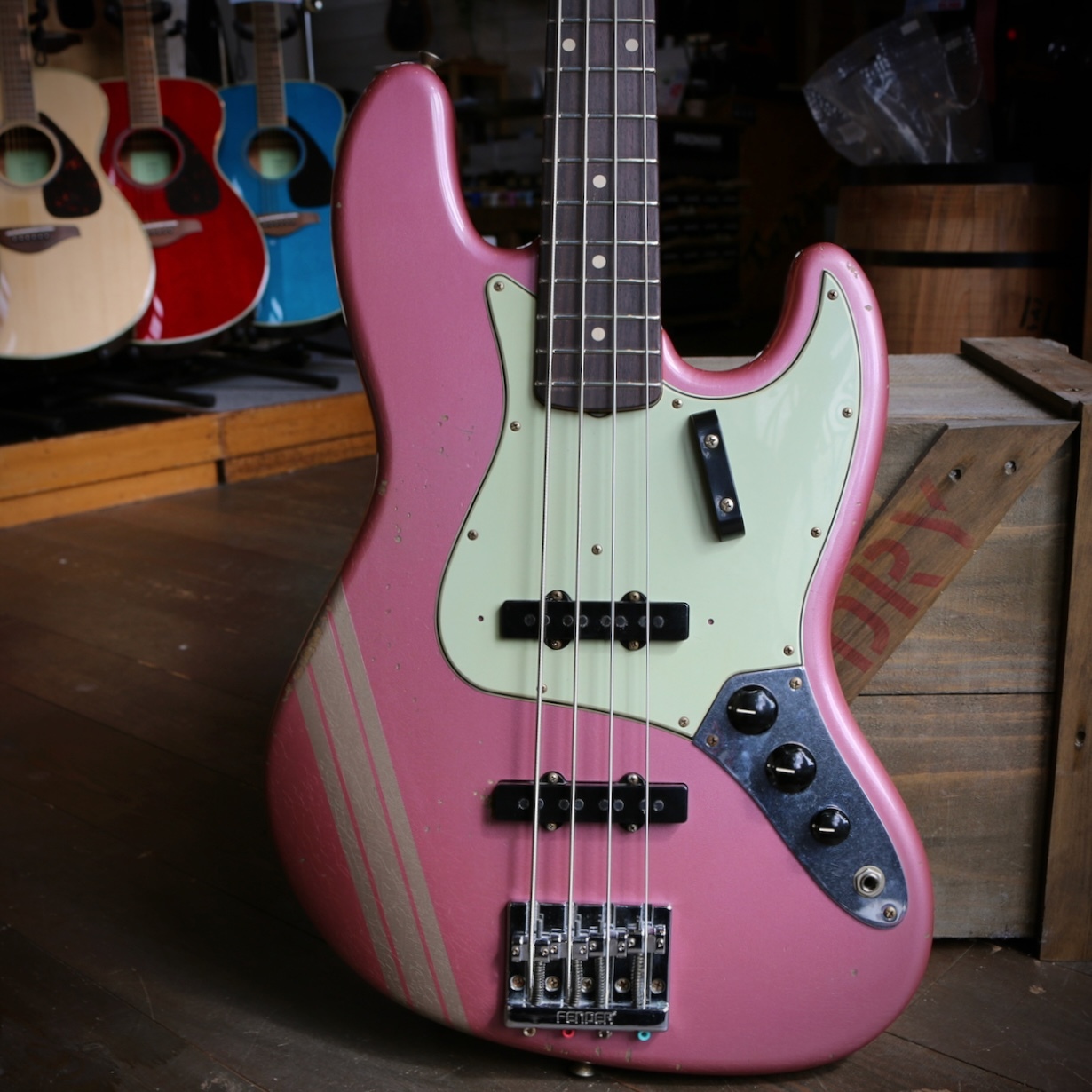 Fender Custom Shop MBS 1964 Jazz Bass Journeyman Relic BMM