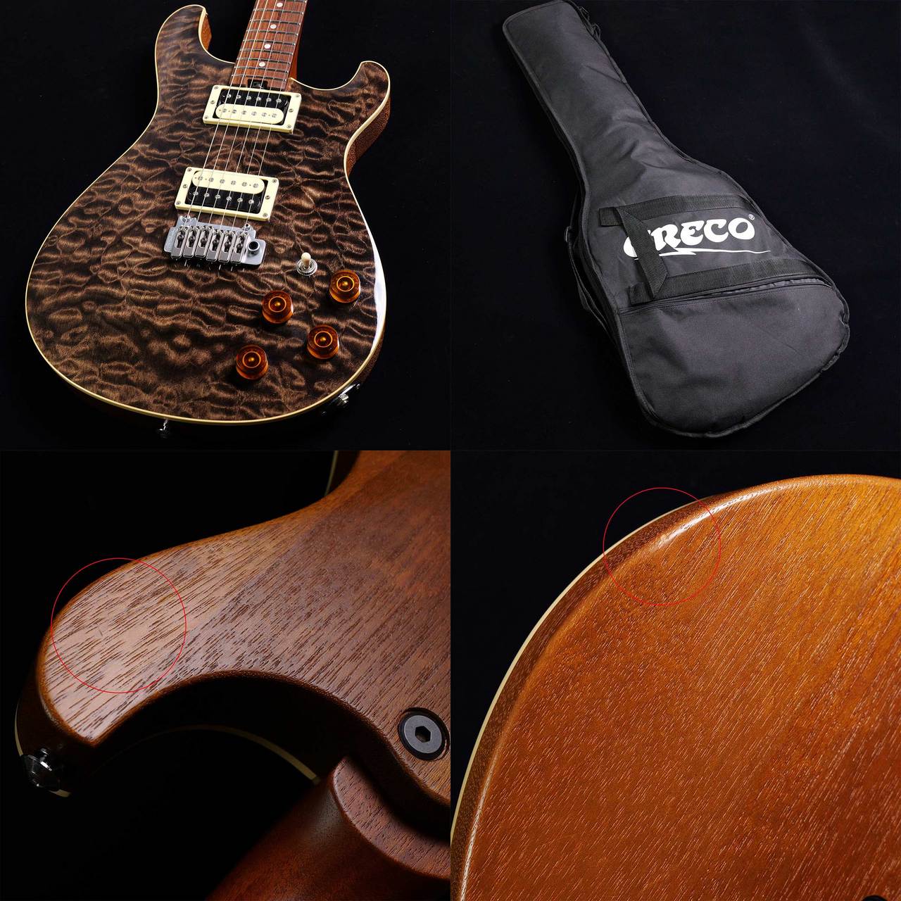 ロックギターグレイツ輸入版 Headway ヘッドウェイ Japan Tune-up Series HF-TSUKIMIYOZAKURA