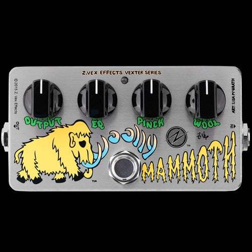 ベース Woolly Mammoth Z.Vex WOOLLY MAMMOTH」ベース用ファズエフェクターをレビュー