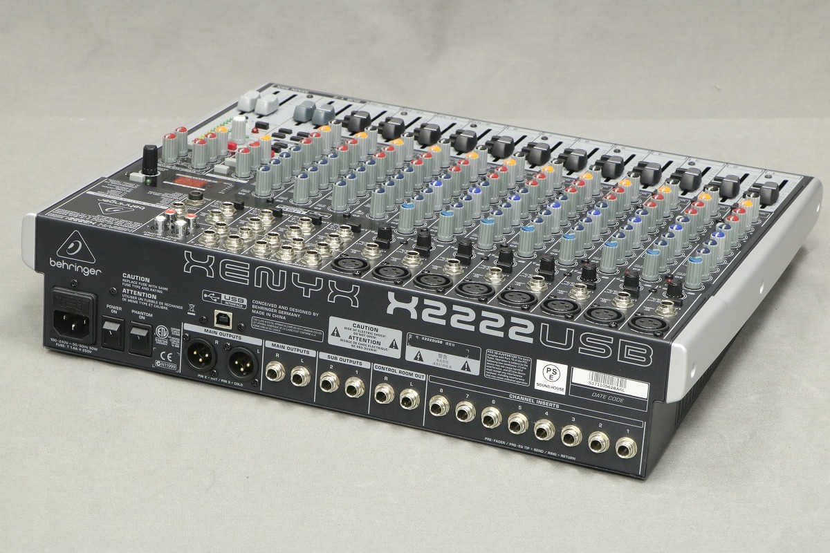 BEHRINGER XENYX-X2222USB 【御茶ノ水本店】（中古）【楽器検索