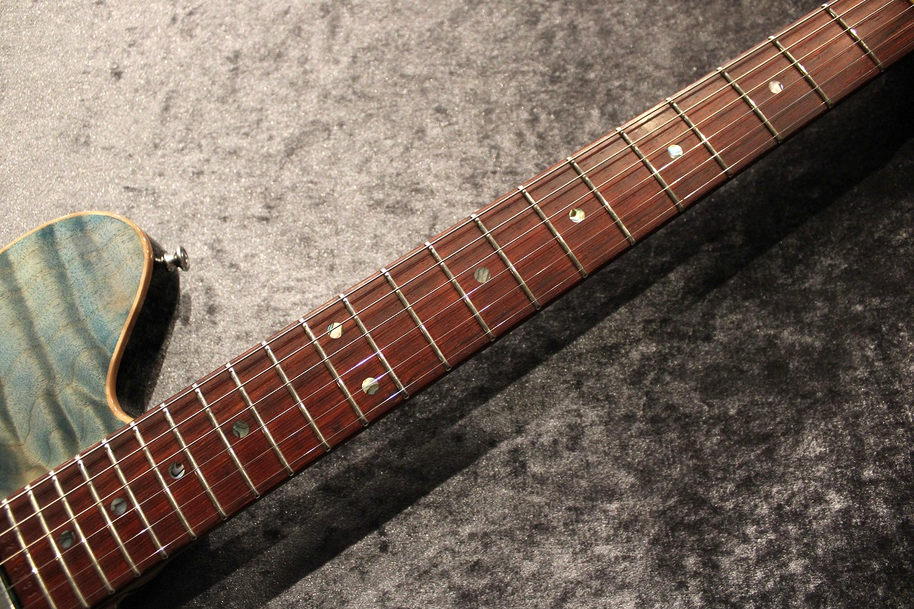 Sugi Custom Order DS496C 5A Quilt Maple/HM/Ash Sapphire #S240131