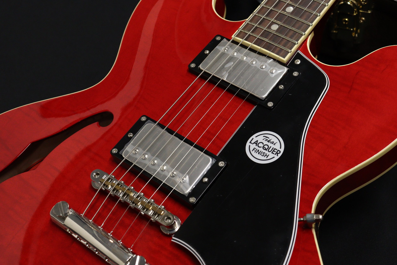 Tokai ES-201F SR 新品同様・美品 Tokai ES-201F SR ~See Through Red~（新品/送料無料）【楽器