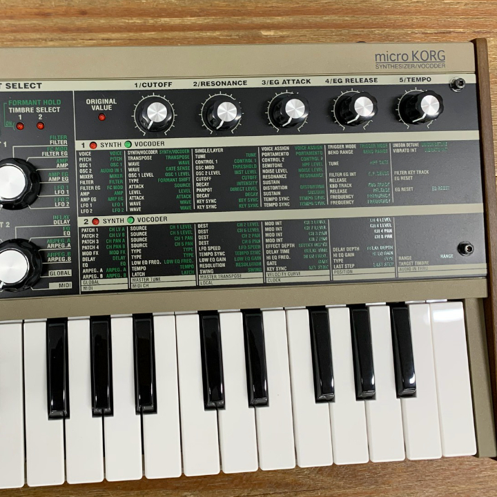 ビンテージ KORG MICROKORG シンセサイザー ミニ 箱付き レア KORG microKORG（B級特価/送料無料）【楽器検索デジマート】