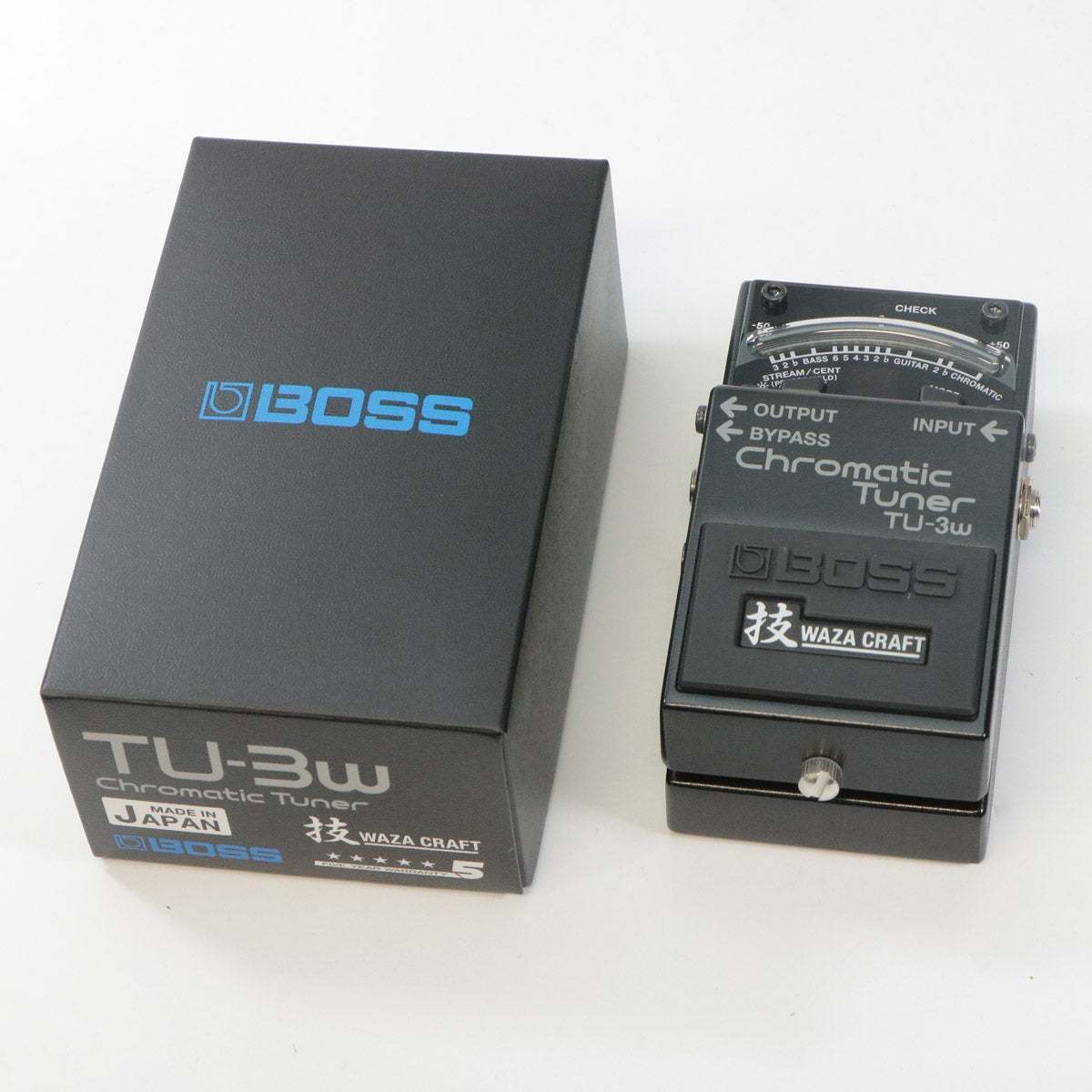 BOSS TU-3W Chromatic Tuner WAZA CRAFT ペダルチューナー ボス
