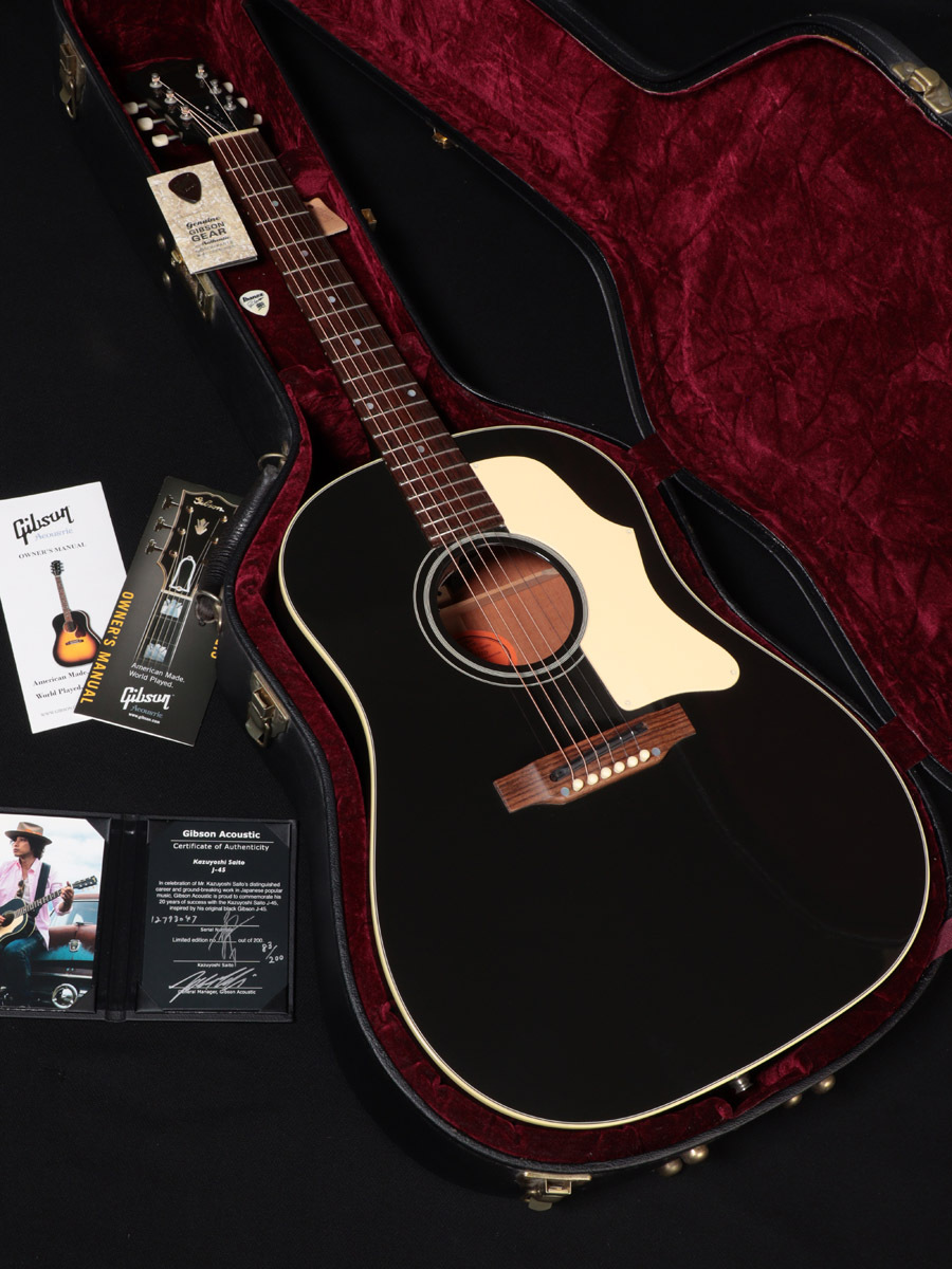 Gibson J-45 Kazuyoshi Saito 2013年製 9/200 Acoustic Guitar Gibson J-45 Kazuyoshi Saito 2013 Sitka