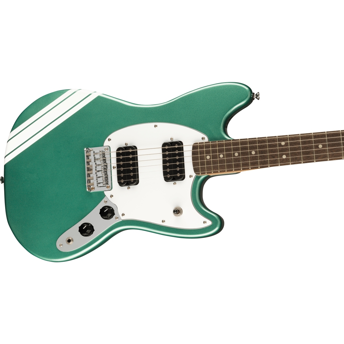 Squier by Fender FSR Bullet Competition Mustang HH Laurel/F White