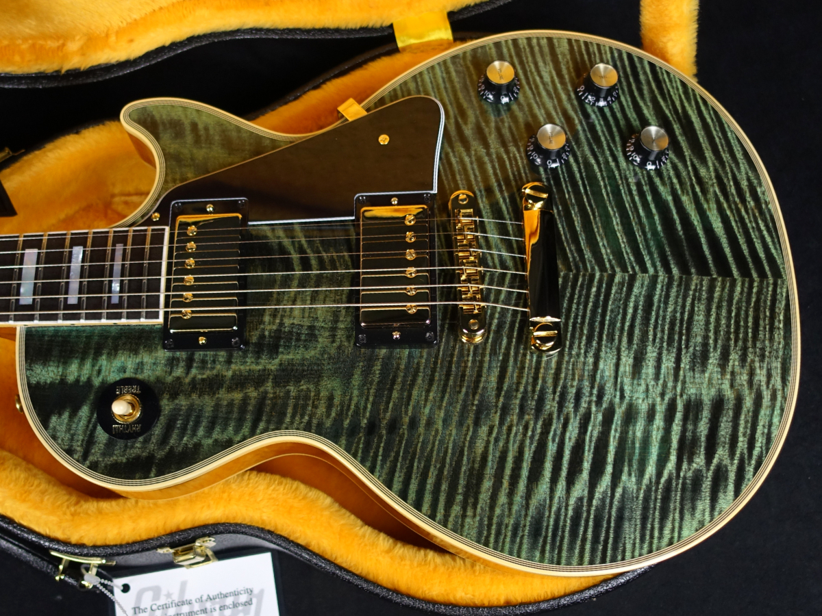 Gibson Custom Shop Les Paul Custom Aqua Tiger Gloss GH（新品