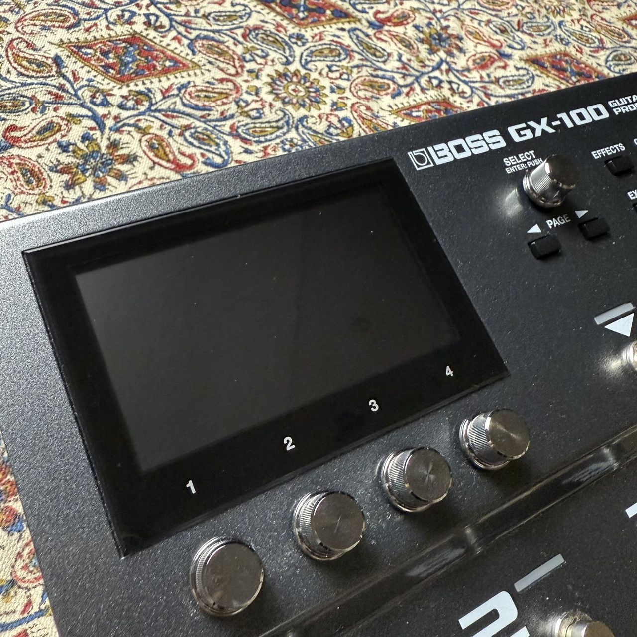 BOSS GX-100 マルチエフェクター　新品未使用 BOSS GX-100 Guitar Effects Processor マルチ・エフェクター