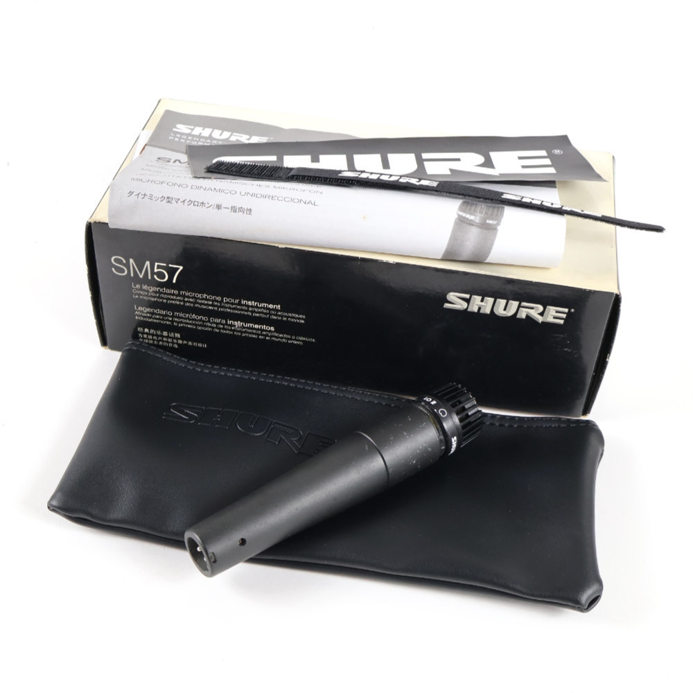 Shure 【中古】 マイク ダイナミックマイク 楽器用 SHURE SM57