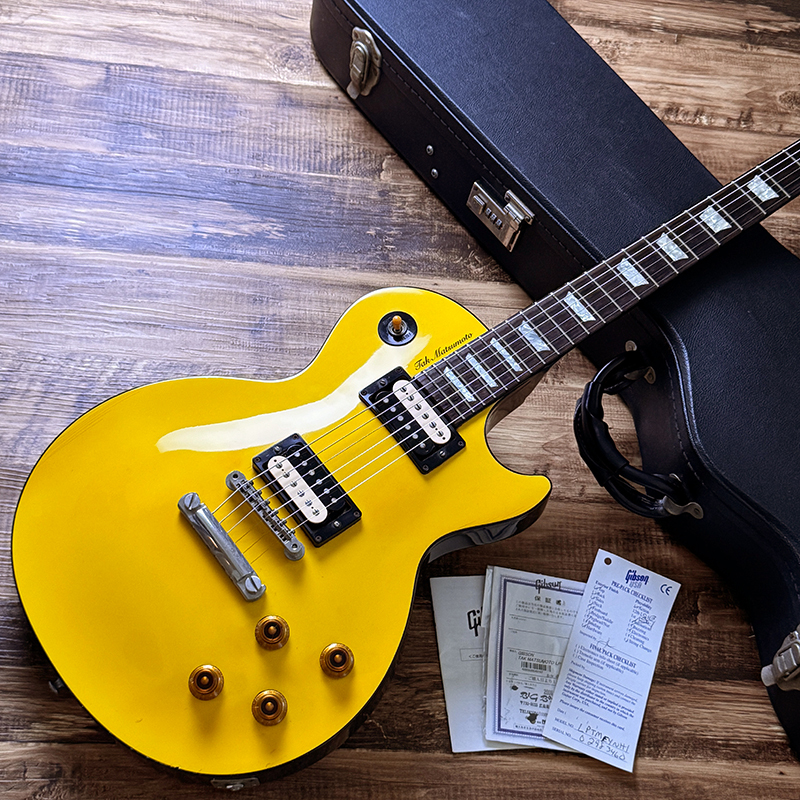 Gibson 2003 Tak Matsumoto Les Paul Canary Yellow（中古