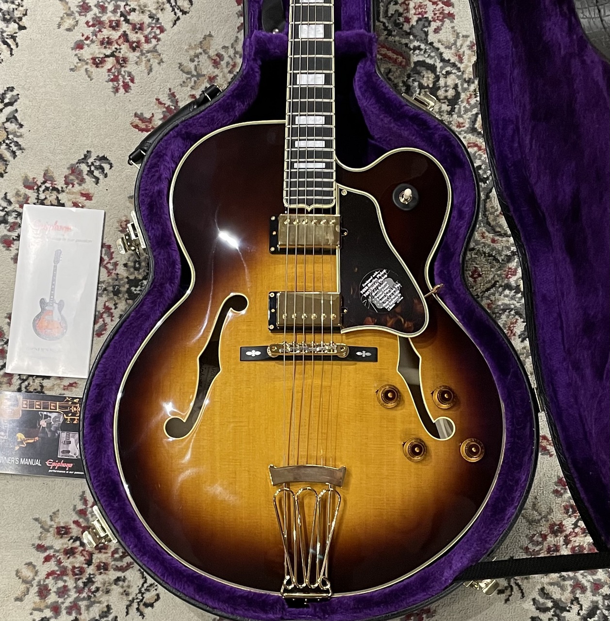 Epiphone 【新品同様Dead Stock品】Elitist Byrdland Sunburst ≒2.96 