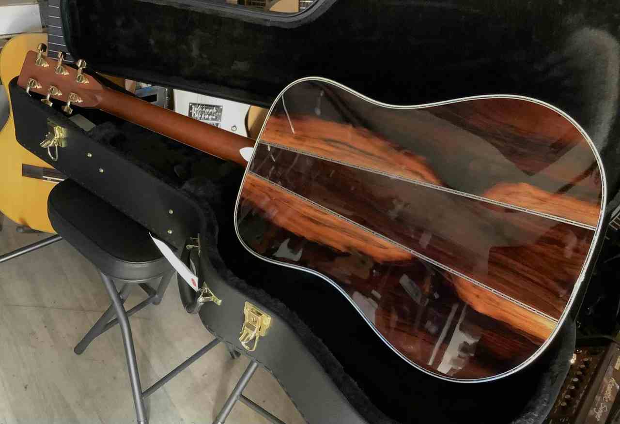 K.Yairi YW-1000HQ 【 ハカランダ 】 マイク搭載 アンプに繋げる