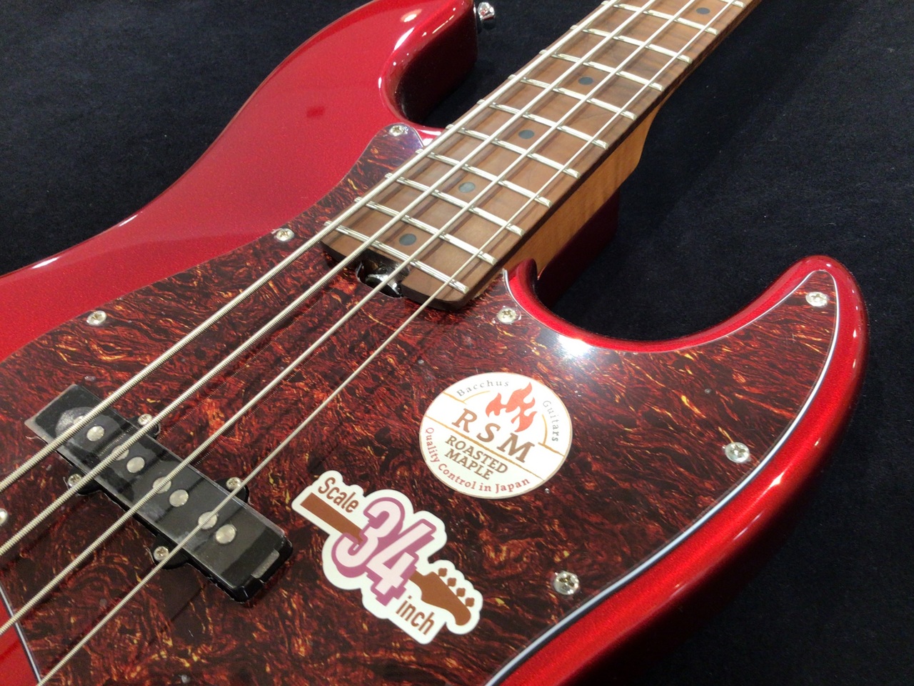 【手渡し限定・栃木県より出品】Bacchus WL4-STD/RSMエレキベース Bacchus Globalシリーズ エレキベースWL4-STD/RSM BGM新品在庫