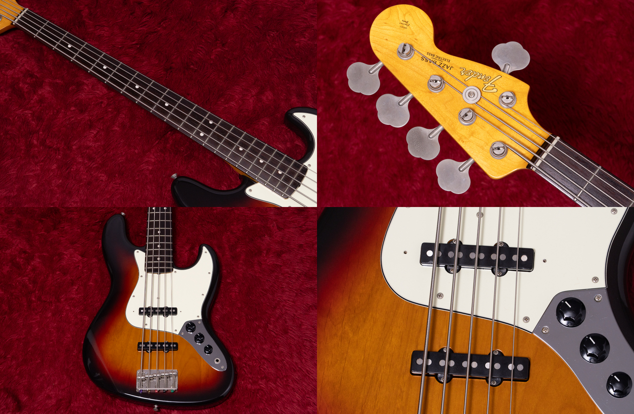 Fender Japan JBV-105 3TS 2006-2008 4.650kg #S027034【GIB横浜 