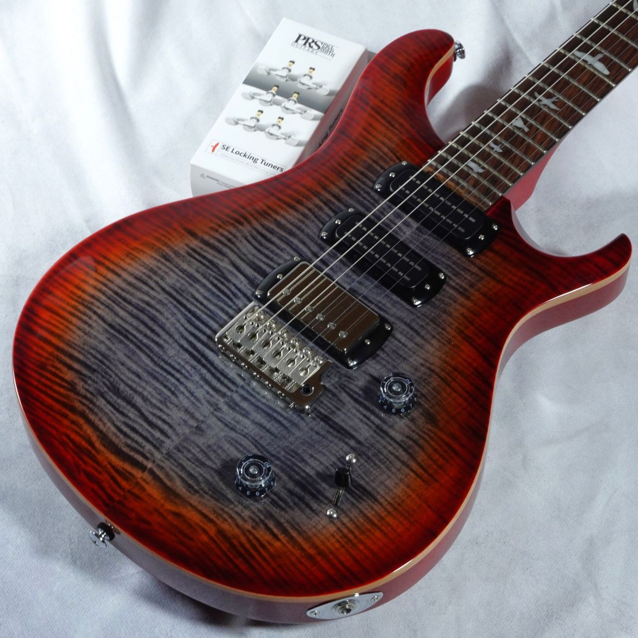 Paul Reed Smith(PRS) SE Studio Charcoal Cherry Burst 純正