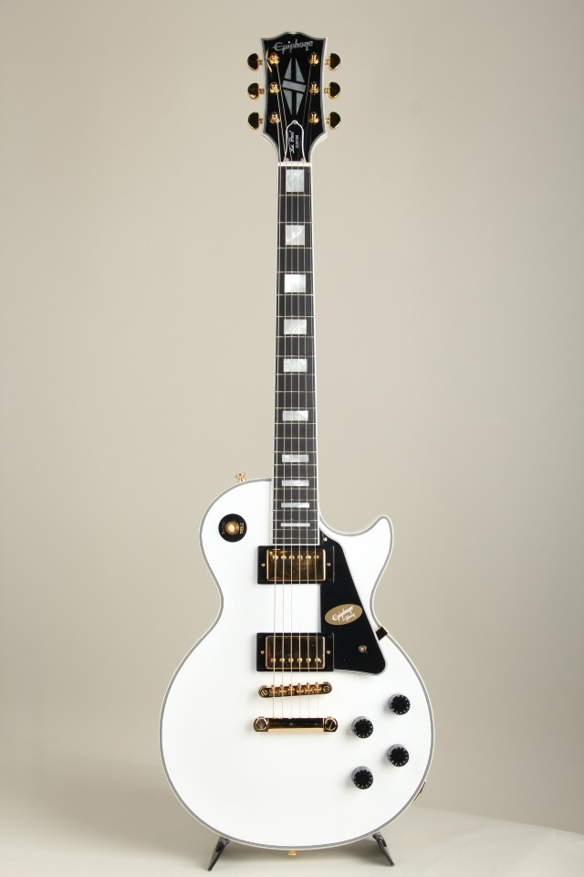 Epiphone Inspired by Gibson Custom Les Paul Custom Alpine White 