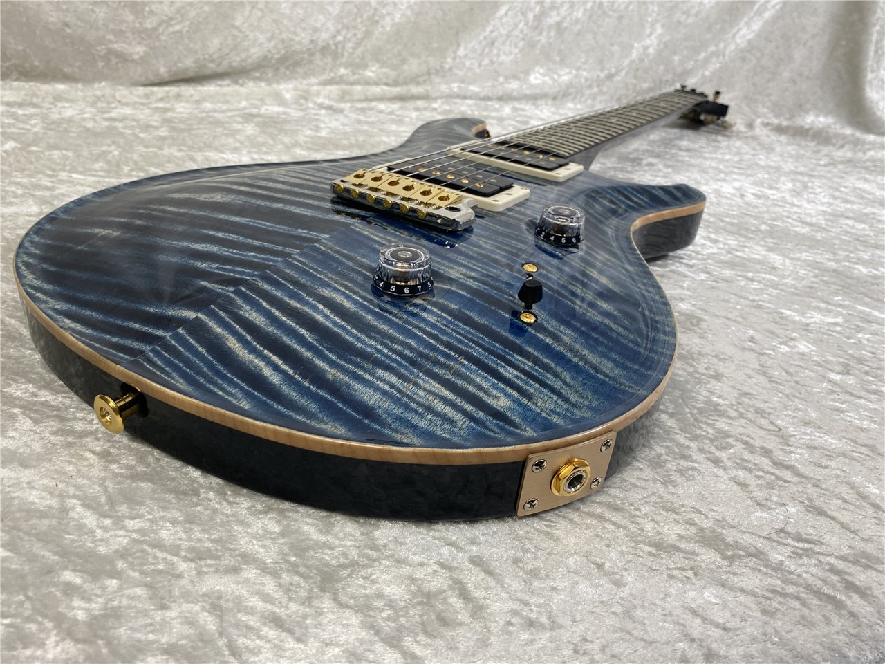 【良鳴】【良木目】PRSCustom24 10Top fadedbluejean 良鳴】【良木目】PRSCustom24 10Top fadedbluejean 良鳴】【良