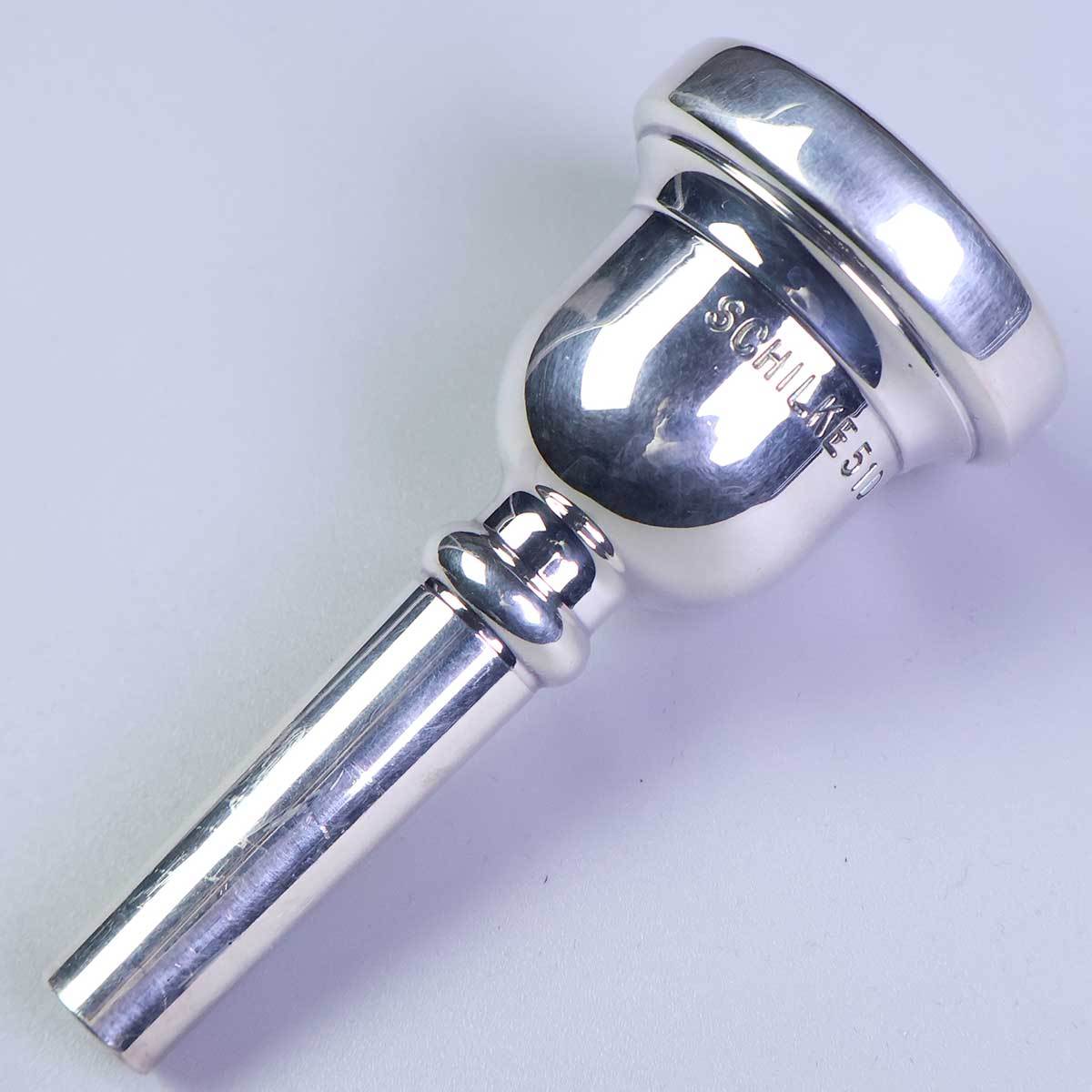 どらむす　SCHILKE 51C4 細管 Schilke 51D スモールシャンク トロンボーン マウスピース 細管