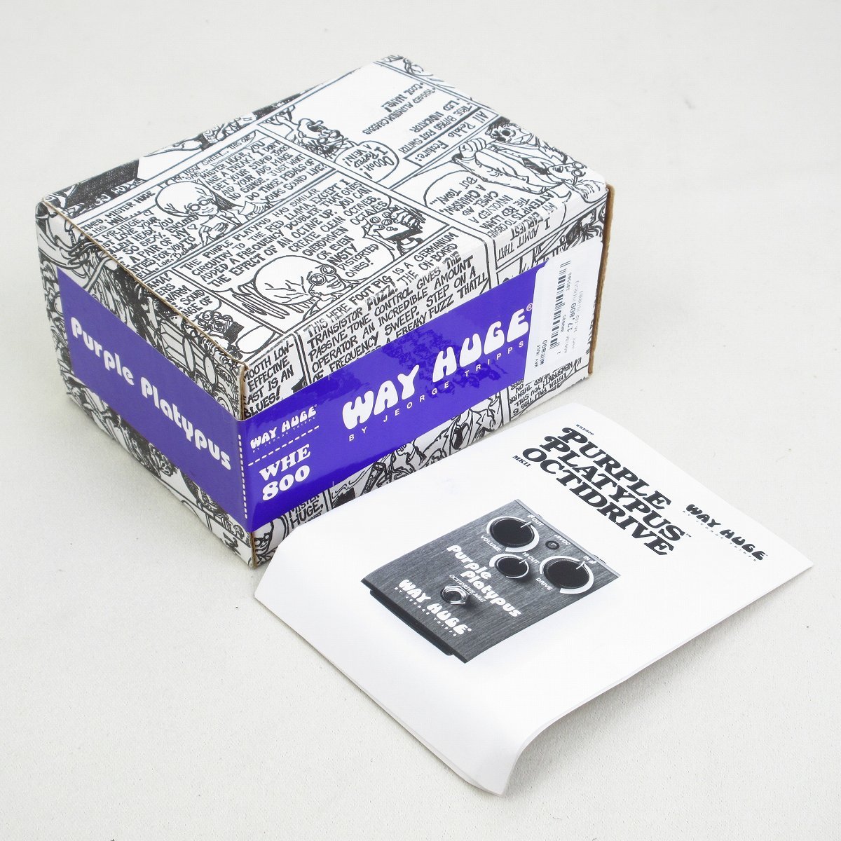 Way Huge WHE800 Purple Platypus Octidrive Mk2 Octave Fuzz ファズ