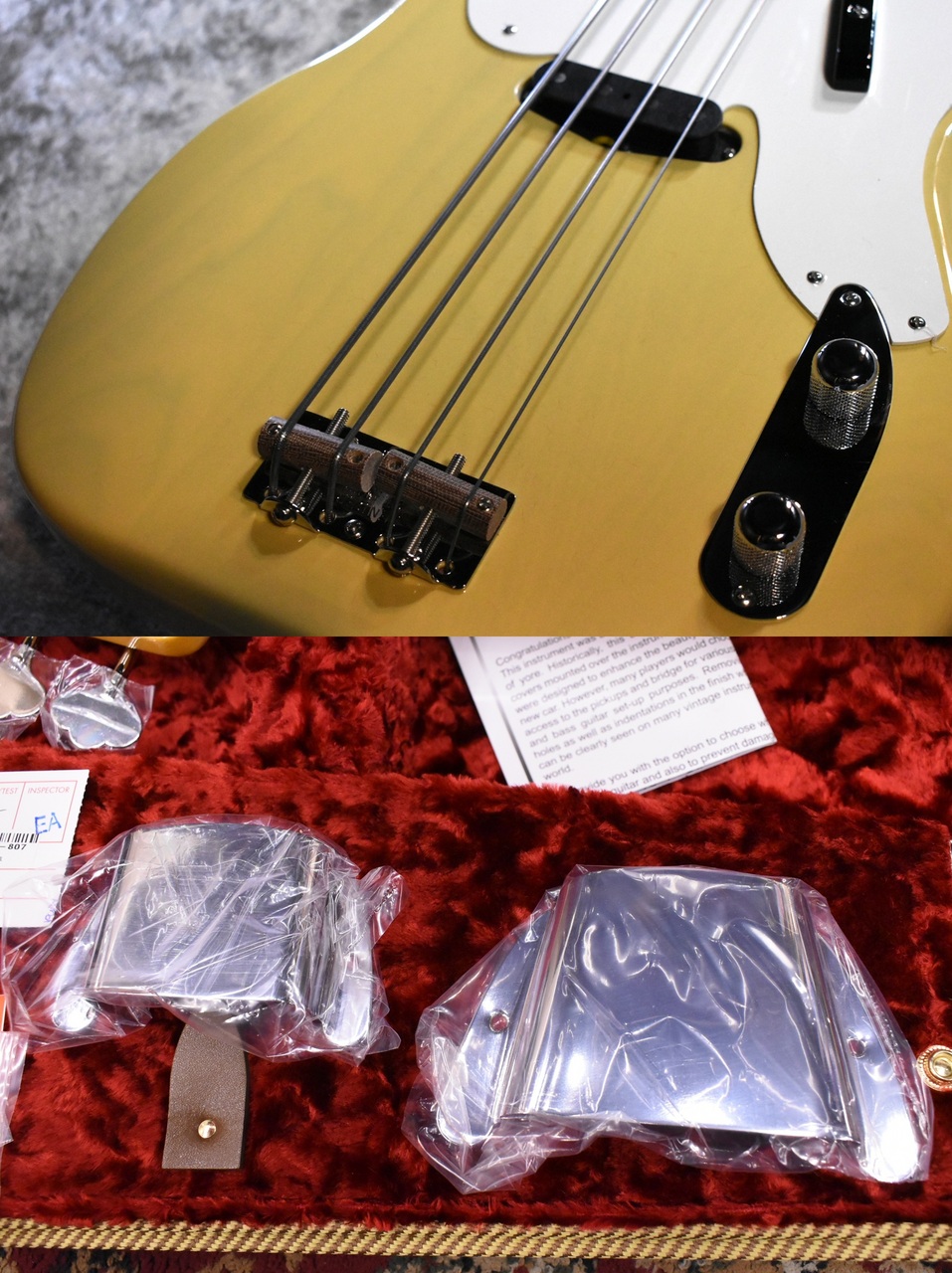 Fender American Vintage II 1954 Precision Bass -Vintage Blonde