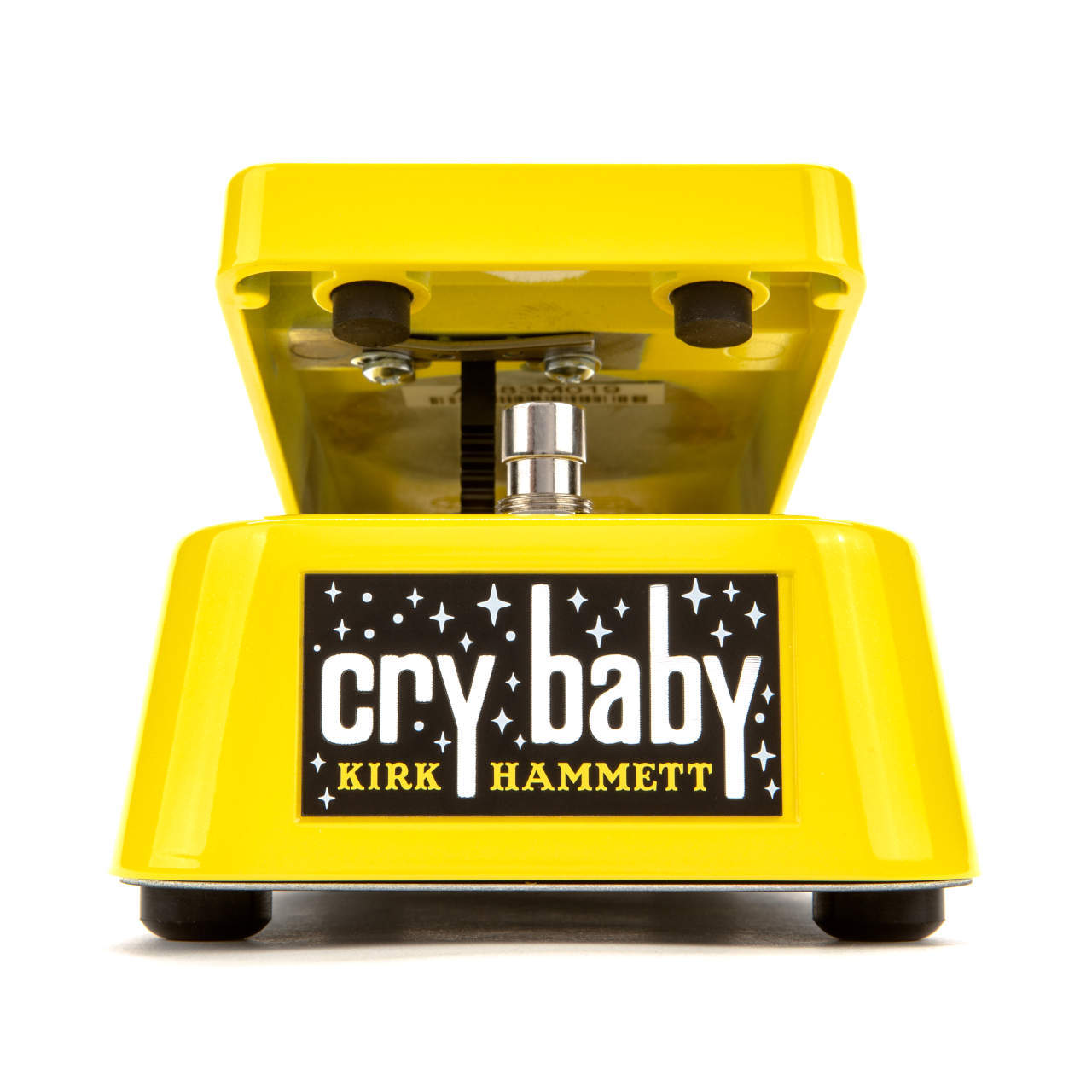 Jim Dunlop KH95Y KIRK HAMMETT CRY BABY WAH YELLOW SPARKLE