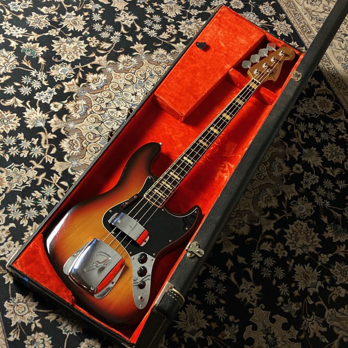 Fender 1974 Jazz Bass Sunburst （ビンテージ）【楽器検索デジマート】