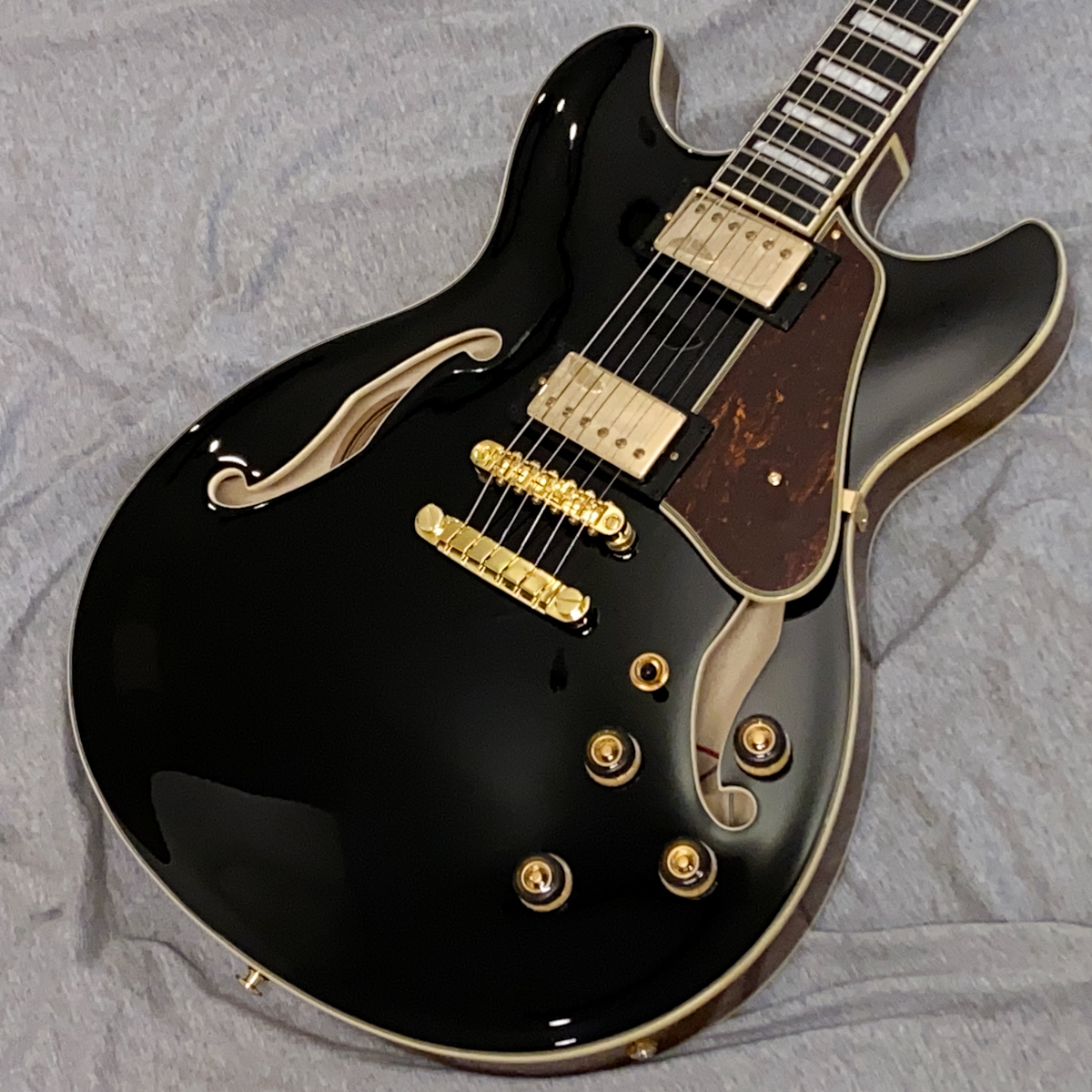 Ibanez AS93BC Black（新品特価）【楽器検索デジマート】