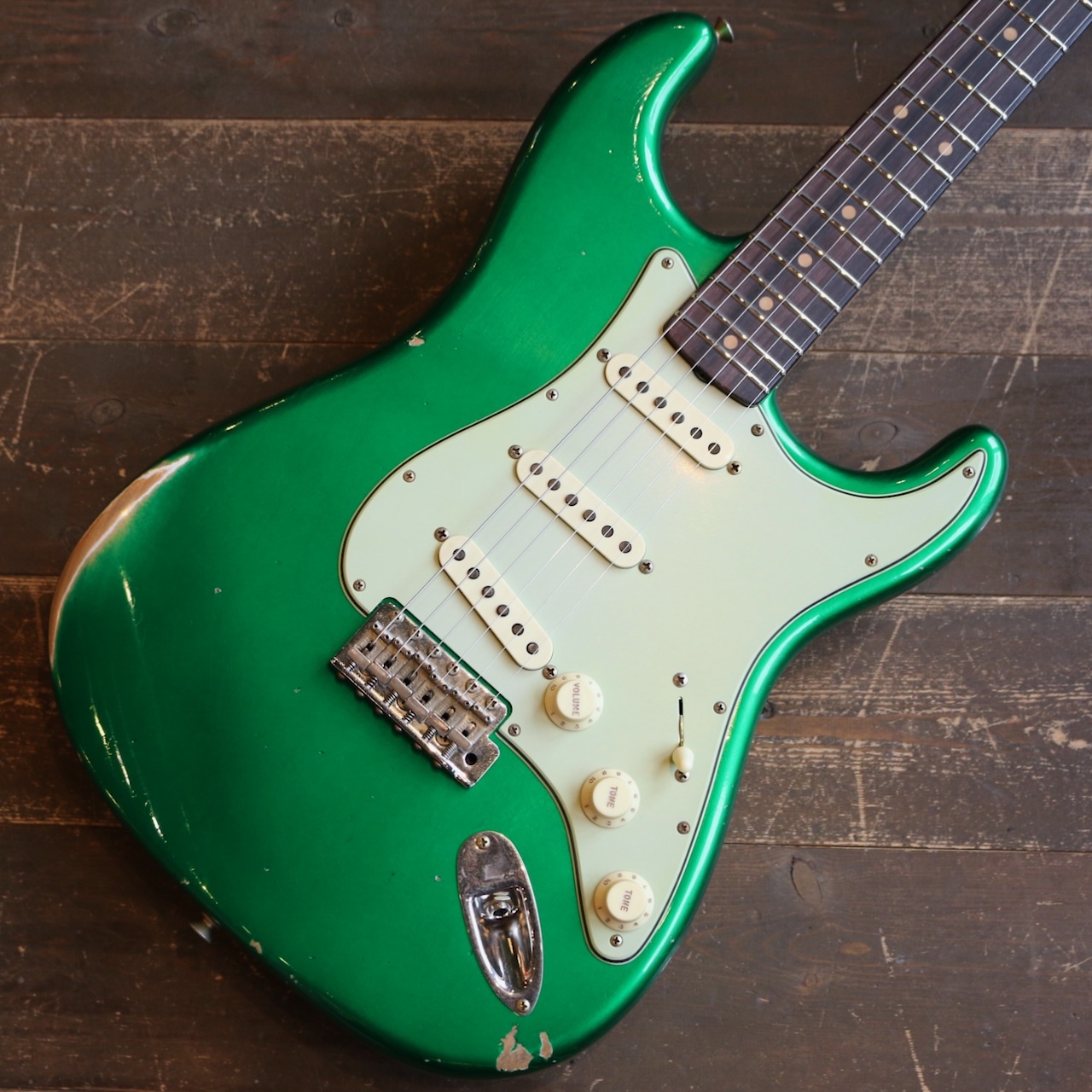 Fender Custom Shop 1962 STRATOCASTER RELIC CANDY GREEN（新品/送料