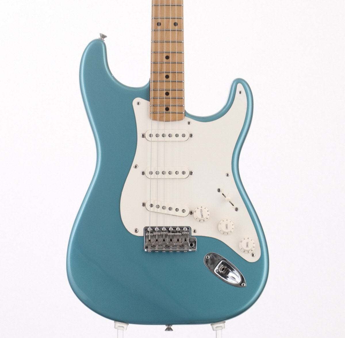 水色ラメ　ストラト Fender American Vintage 57 Stratocaster Thin Lacquer Lake Placid