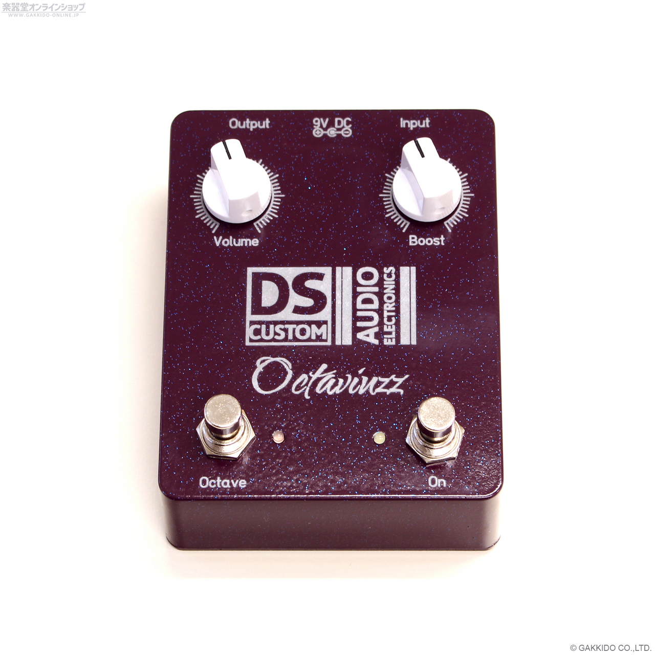 DS Custom Audio Electronics Octaviuzz [Black Cherry Sparkle