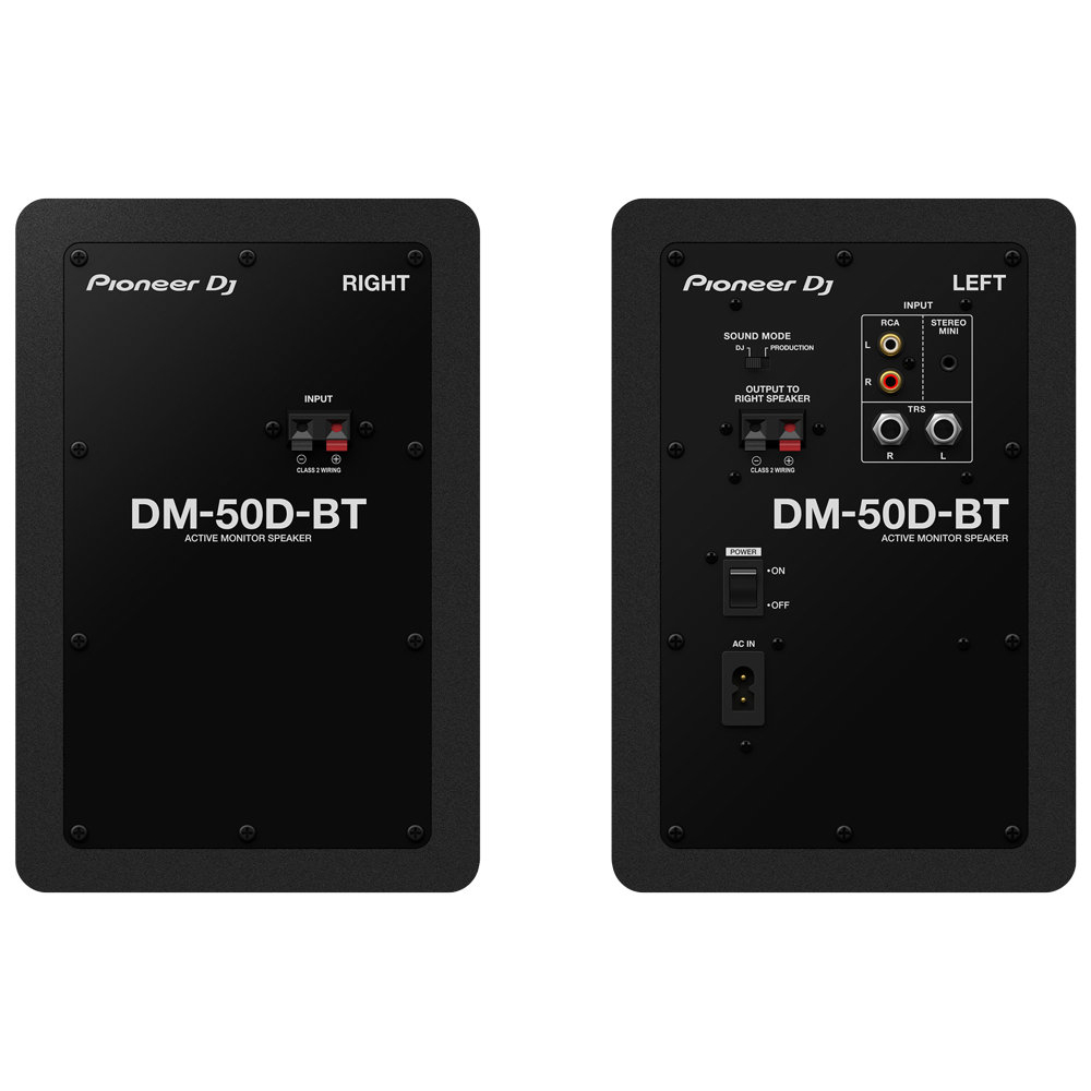 Pioneer Dj DM-50D-BT Black Bluetooth搭載 パワードモニター ...