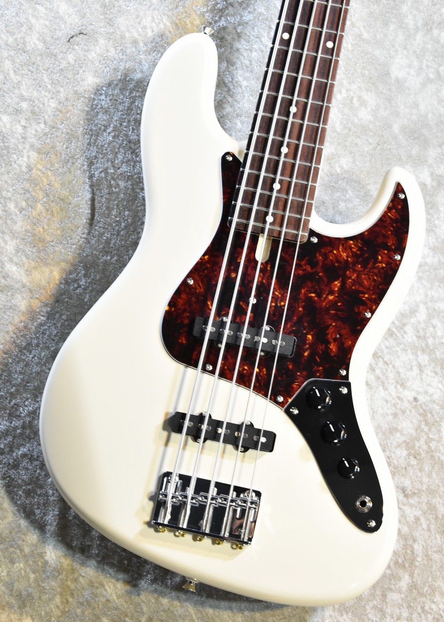 FUJIGEN(FGN) NJB100RALV-VWH 5弦 #F240558 Vintage White【4.46kg】【日本製 Neo  Classicシリーズ】（新品/送料無料）【楽器検索デジマート】