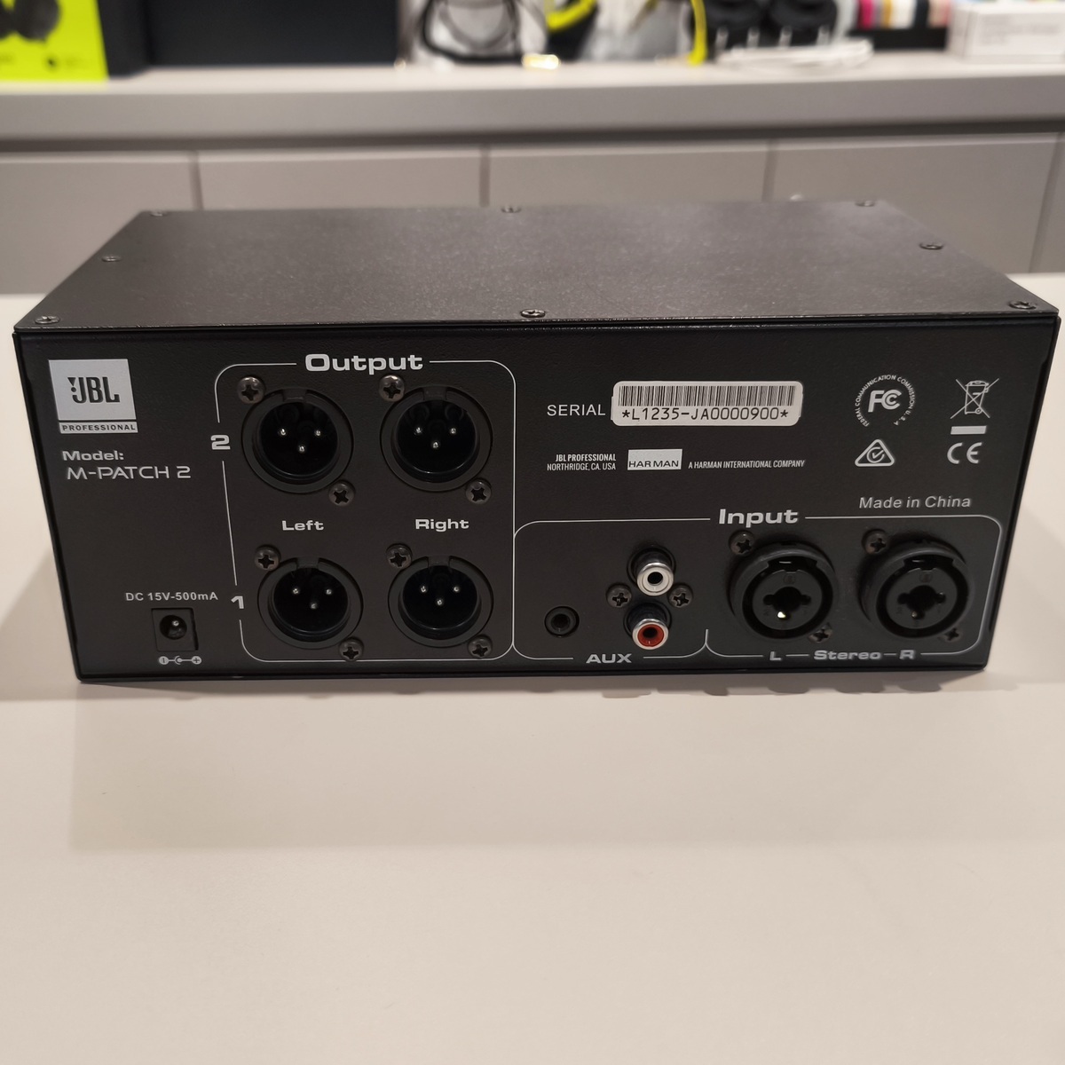JBL M-PATCH2 パッシブプリアンプ　未開封　未使用 JBL M-PATCH2 パッシブプリアンプ 未開封 未使用 JBL M-Patch 2