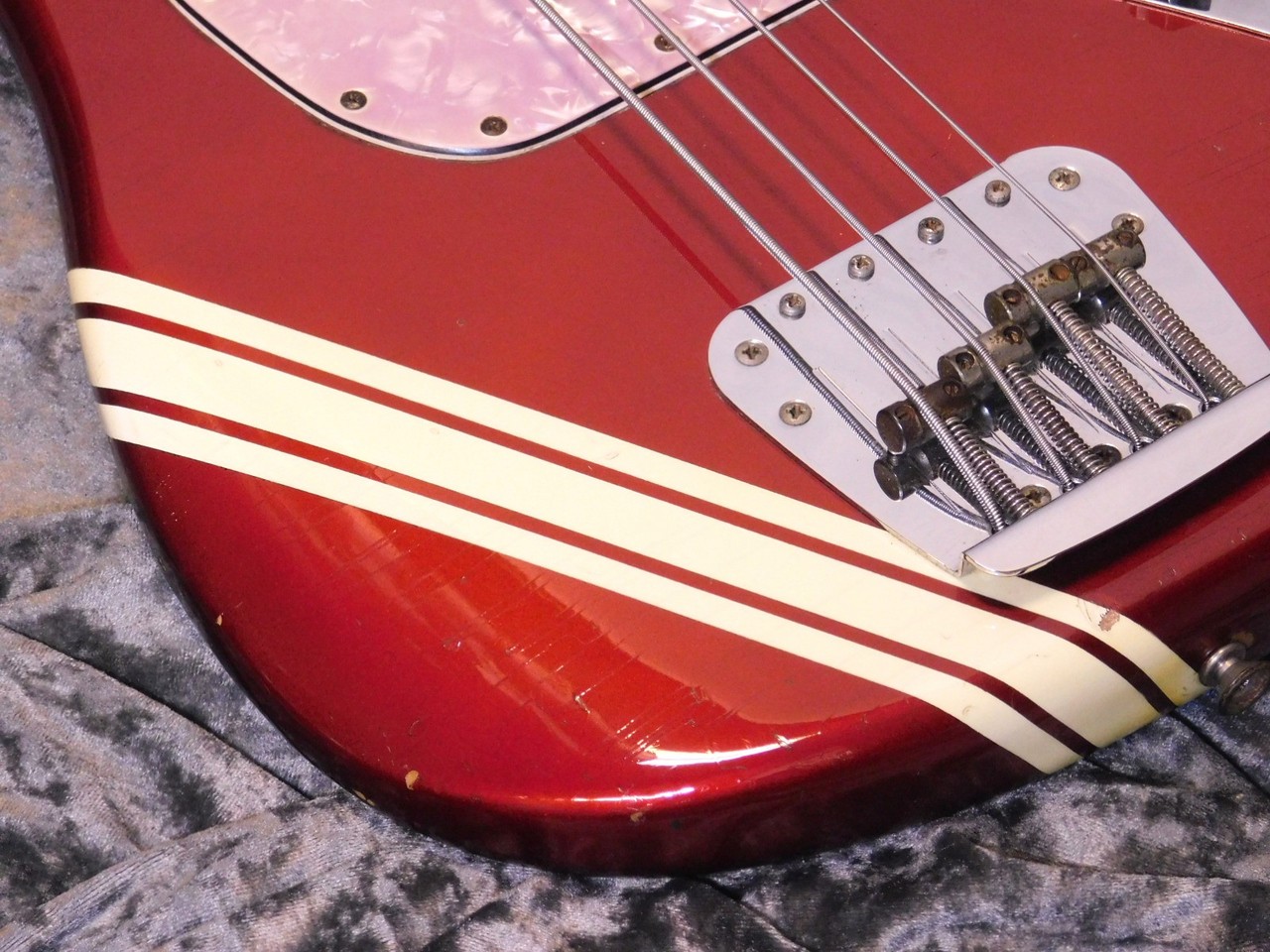 Fender Mustang Bass Competition Red 