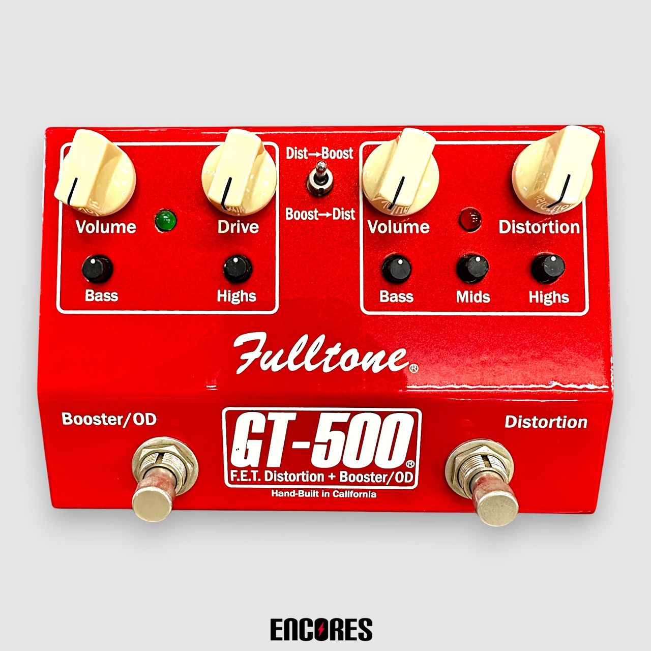 Fulltone GT-500 オーバードライブ ディストーション Amazon | Fulltone GT500 (F.E.T.Distortion + Booster/OD