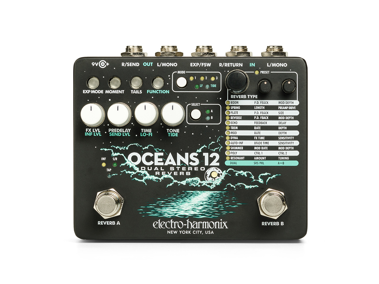 Electro-Harmonix Oceans 12（新品/送料無料）【楽器検索デジマート】